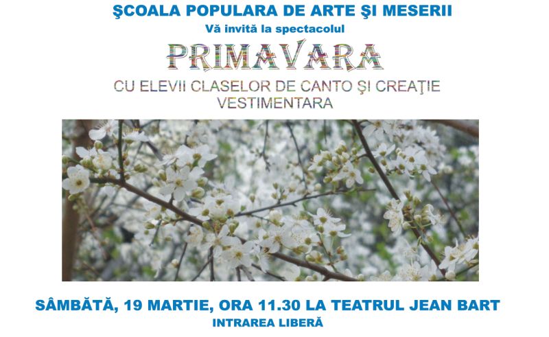 Spectacolul “PRIMĂVARA”